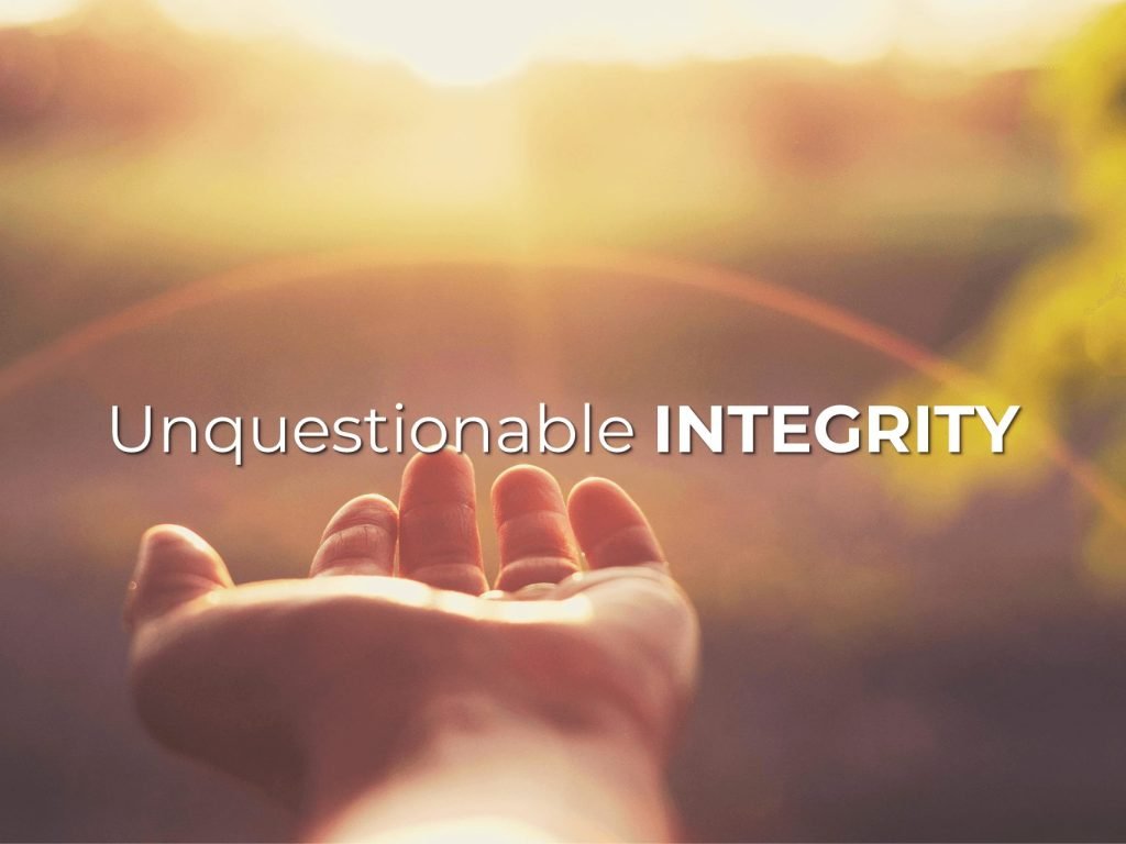 Secure My Wish - Unquestionable INTEGRITY